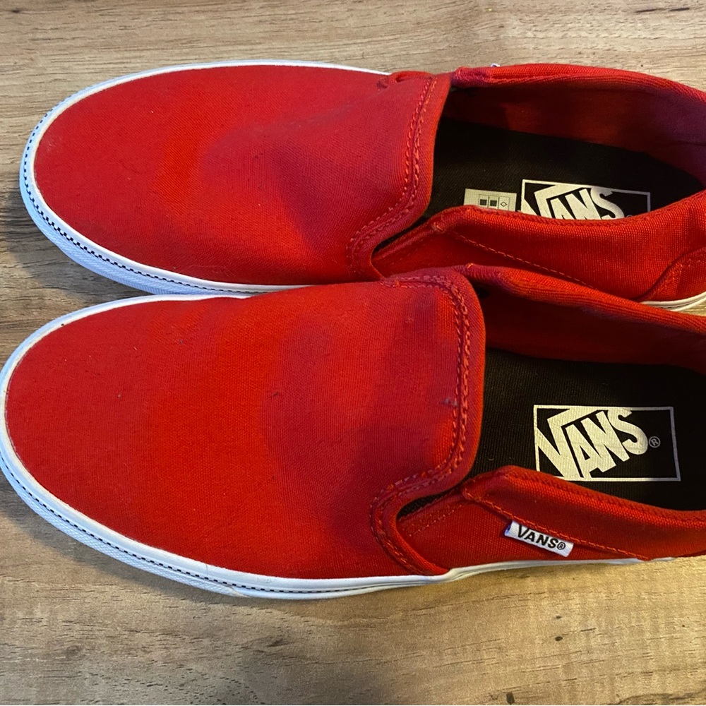 Red Vans